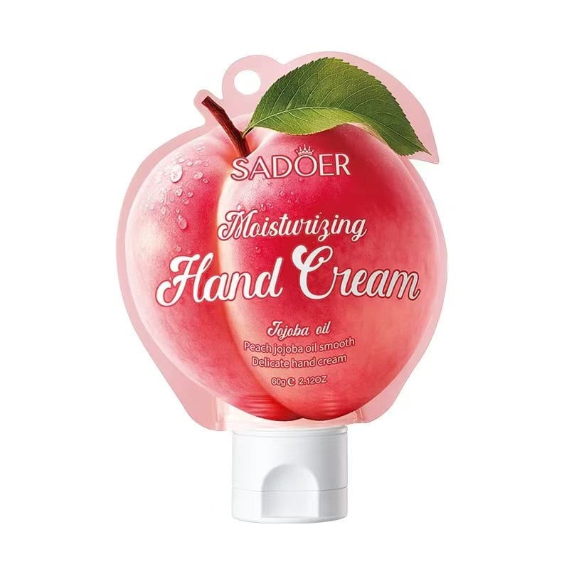 Sadoer Peach Hand Cream - Moisturizing & Nourishing Repair | 60g