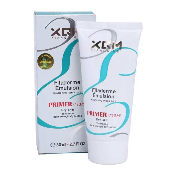 XQM XIANGQIMEI Filaderme Emulsion Nourishing Repair Care Primer Time Dry Skin