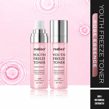 Maliao Youth Freeze Toner With Rose Essence - Refreshing Hydration for Youthful Skin