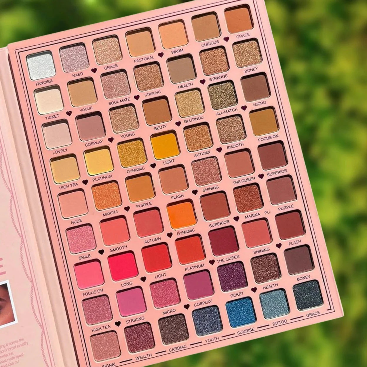 IGOODCO 63 Color Pearlescent Eyeshadow Palette