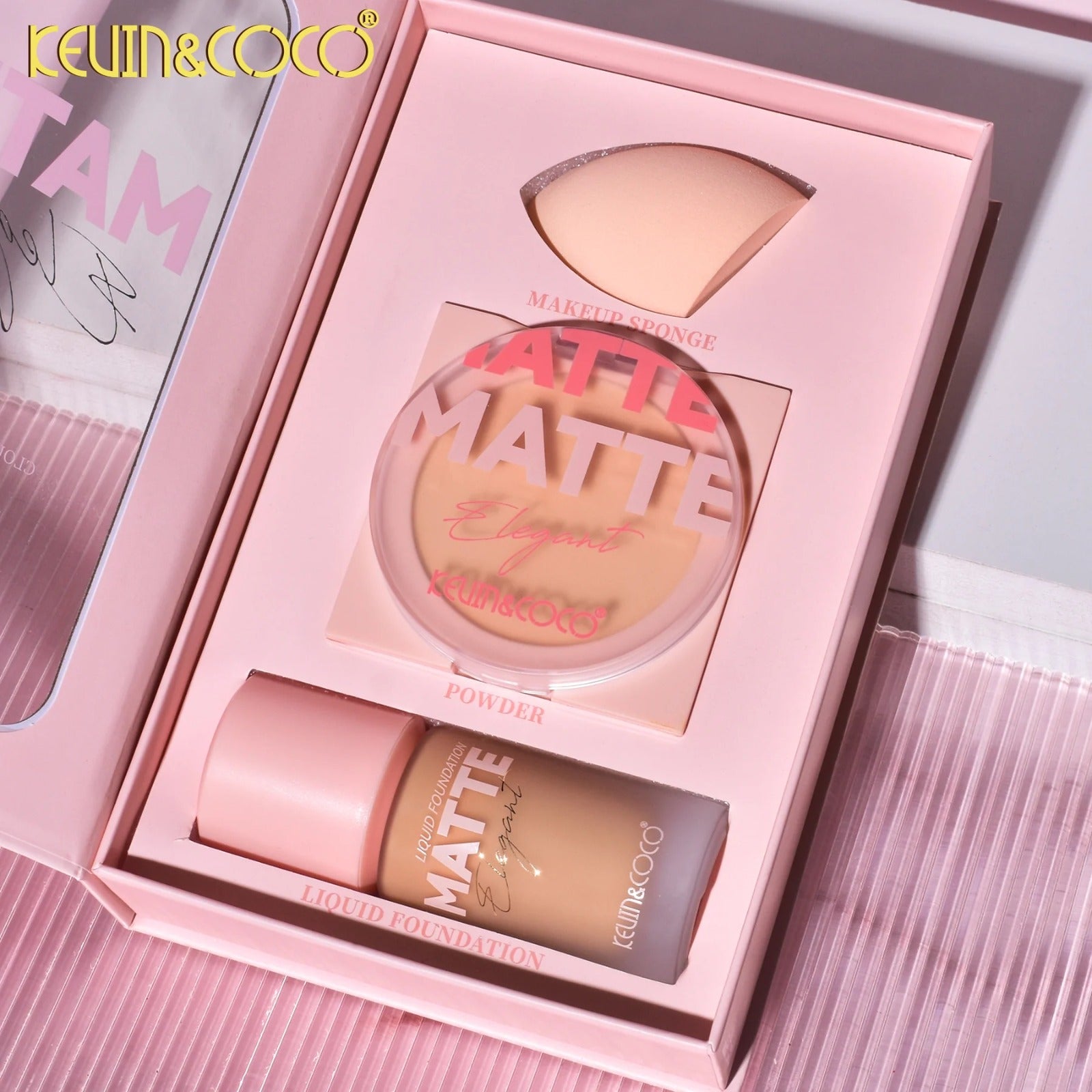 Kevin &amp; Coco Flawless Matte Makeup Kit