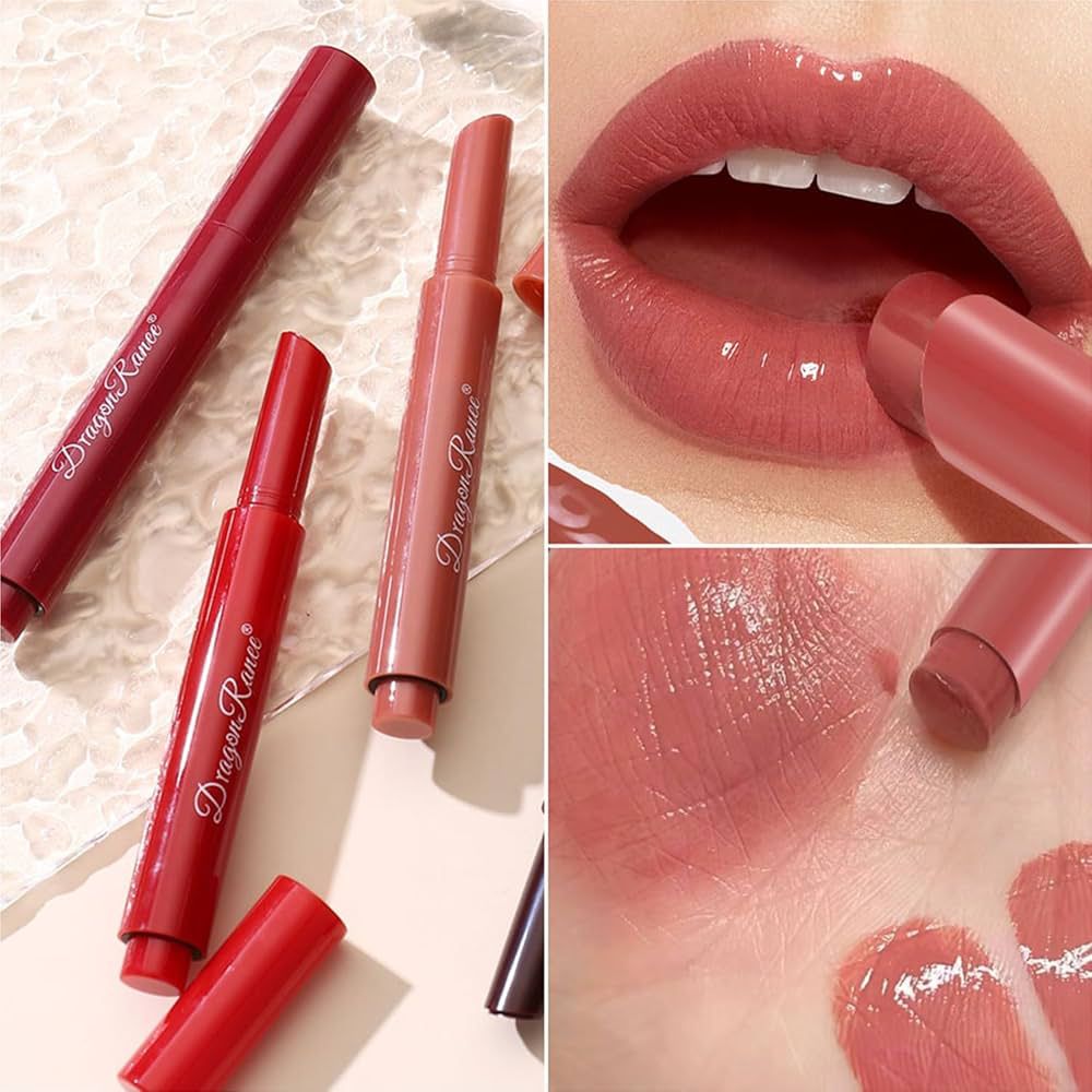 Dragon Ranee 3pcs New Press Lipstick Set