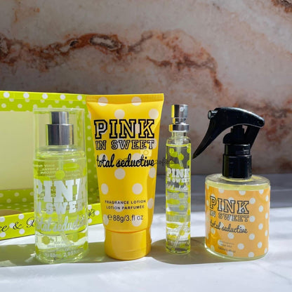 Body Philosophy Pink In Sweet Beauty Summer Vibes 4pcs Fragrance Set