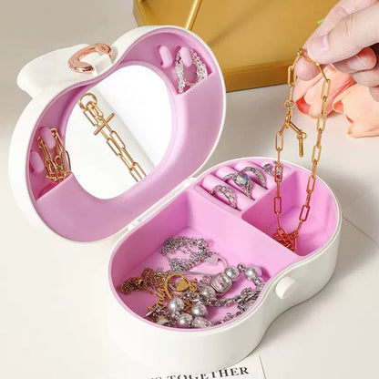Silicone Premium Bowknot Jewellery Organiser Box