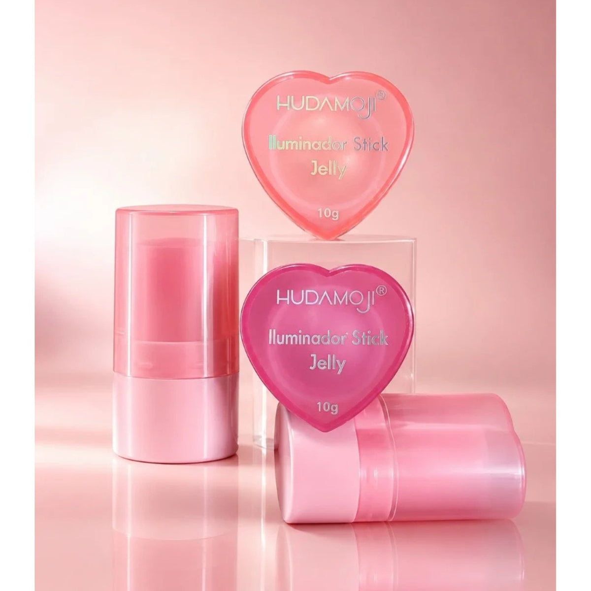 Hudamoji Jelly Highlighter Sticks – Pack of 4