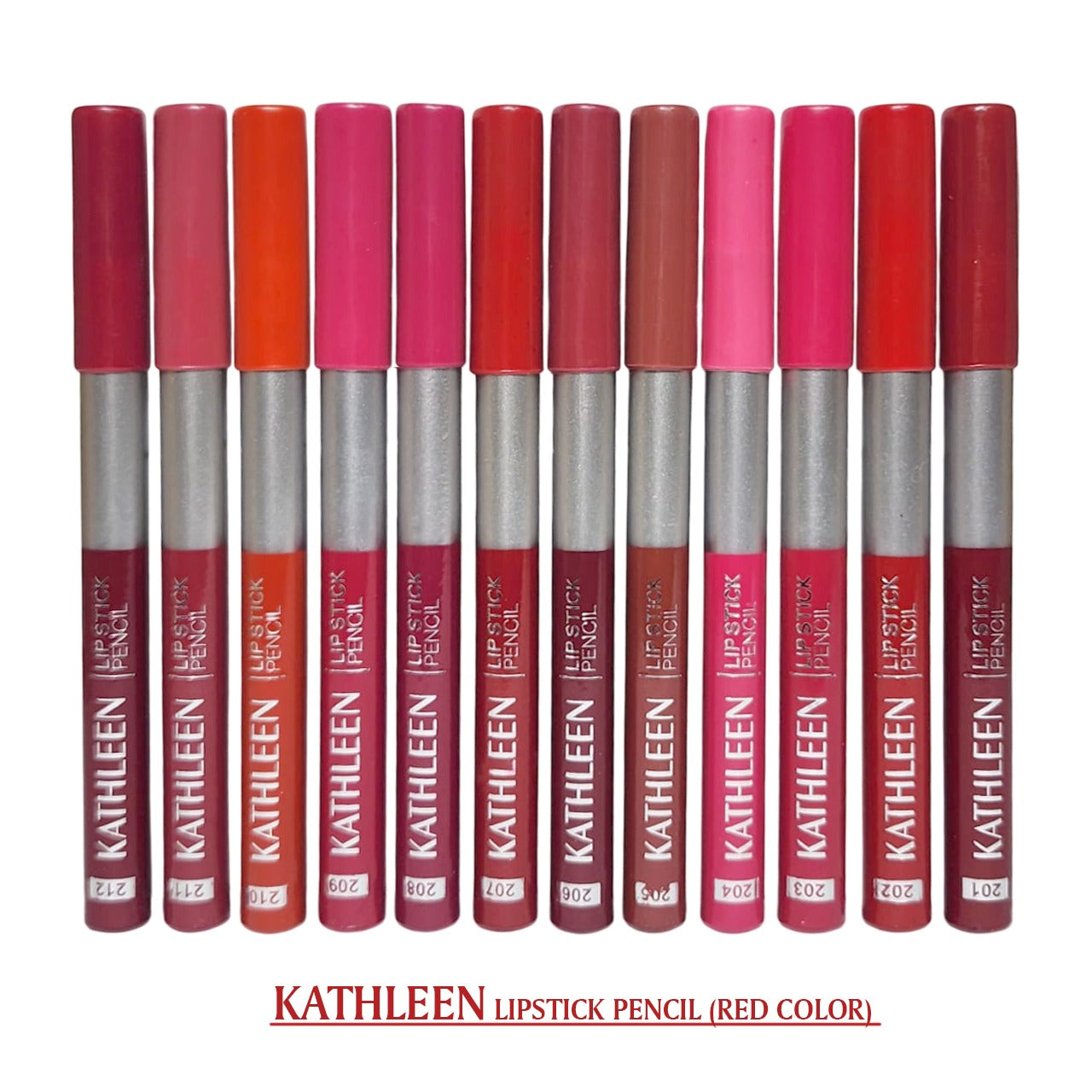 KATHLEEN Lipstick Pencil 12Pcs Set