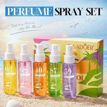 Sadoer Perfume Spray Set – Pack of 5