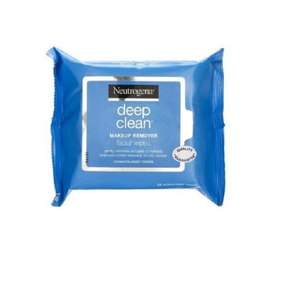 Neutrogena Deep Clean Make-Up Remover Facial Wipes, 25 Wipes