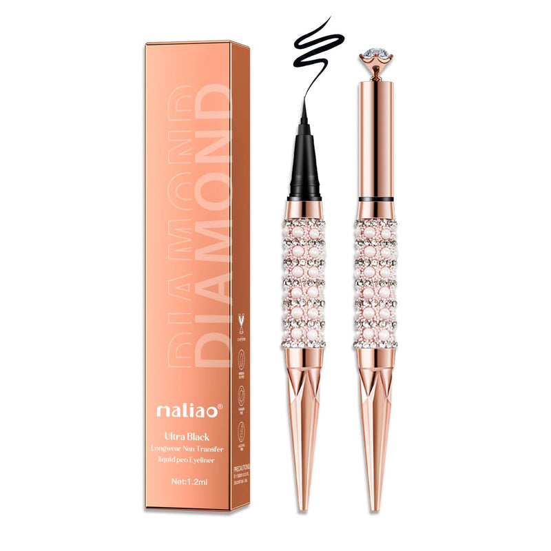 Maliao Diamond Eyeliner Liquid Liner Pen Ultra Black