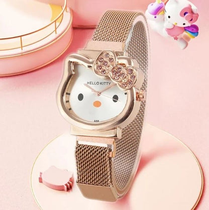 Kitty Cute Magnate Straps Watch