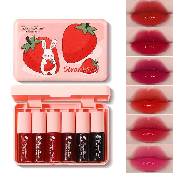 Dragon Ranee Lip Tint 6 Pcs Pack