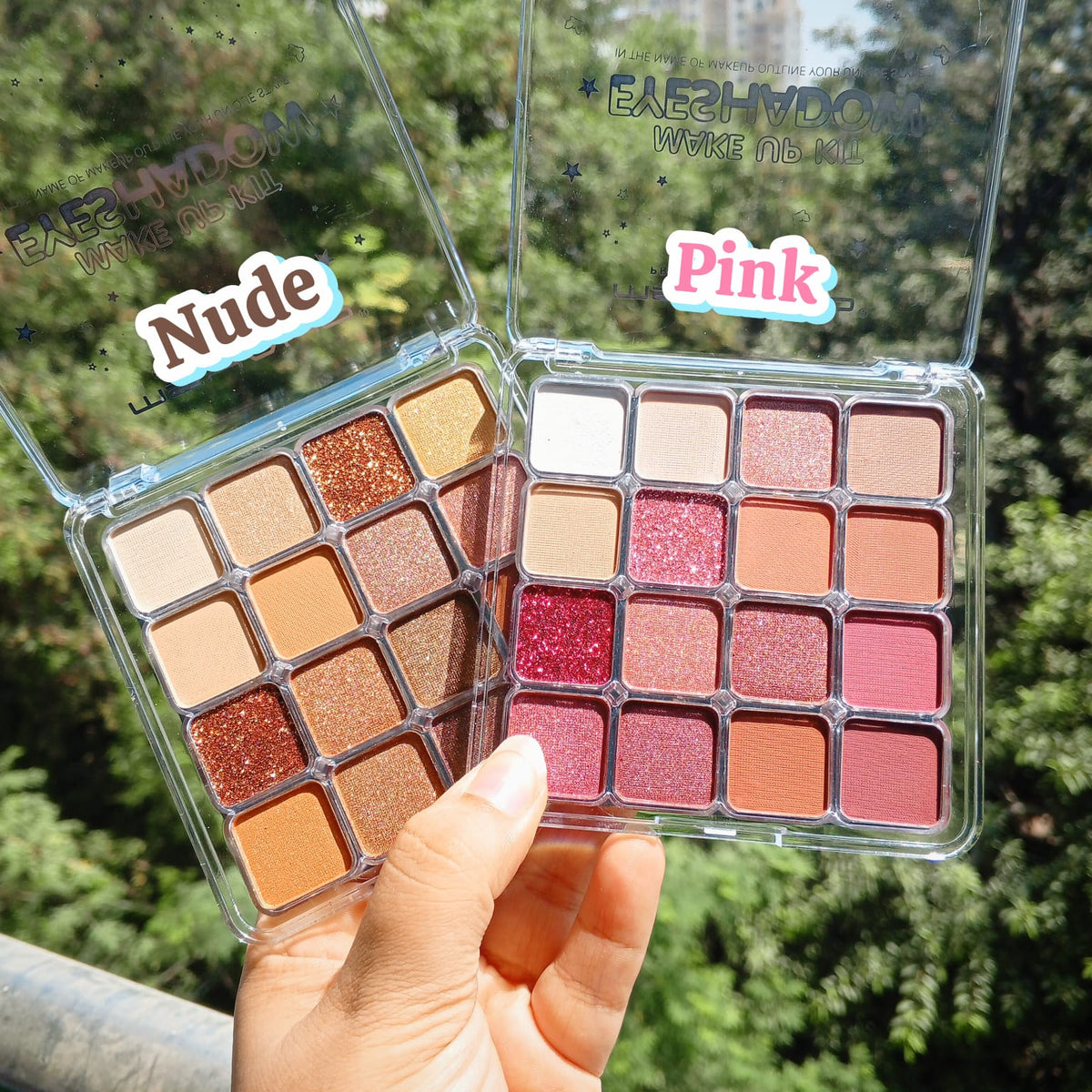 Hudamoji 16 Color Shimmer & Matte Eyeshadow Palette