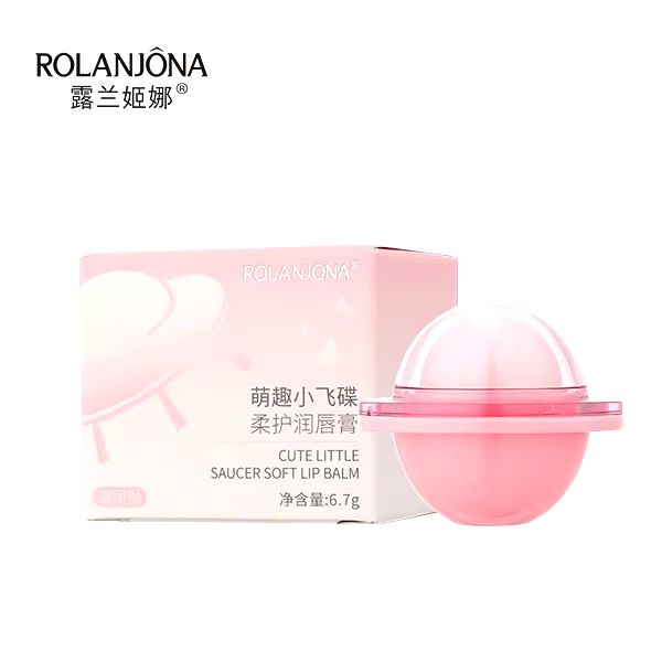 ROLANJÔNA cute little saucer soft lipbalm 4pcs Set