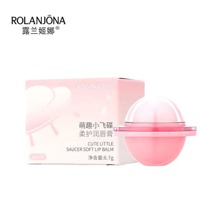 ROLANJÔNA cute little saucer soft lipbalm 4pcs Set