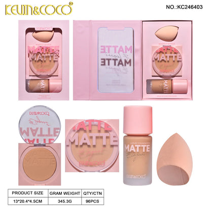 Kevin &amp; Coco Flawless Matte Makeup Kit