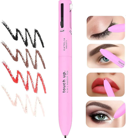 4in1 Makeup Pen Eyeliner Lip Liner Eyebrow Pencil Highlighter