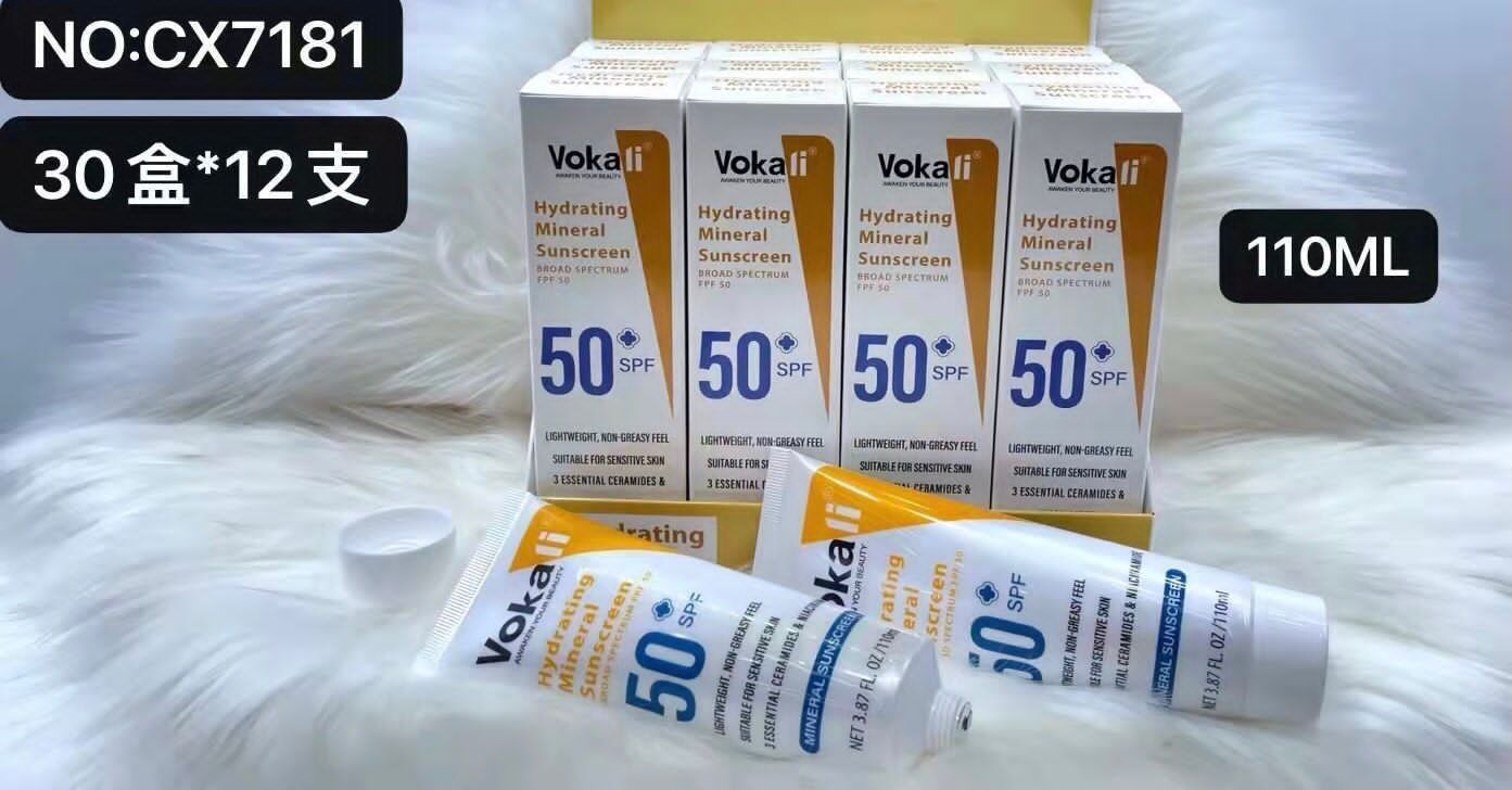 Vokali Hydrating Mineral Sunscreen 50SPF