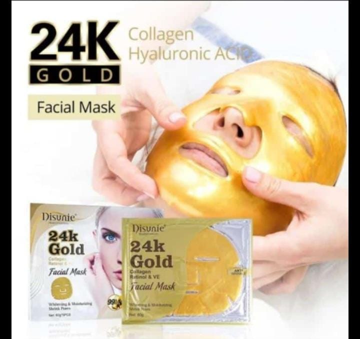 Disunie 24K Gold Collagen And Retinol VE Facial Mask