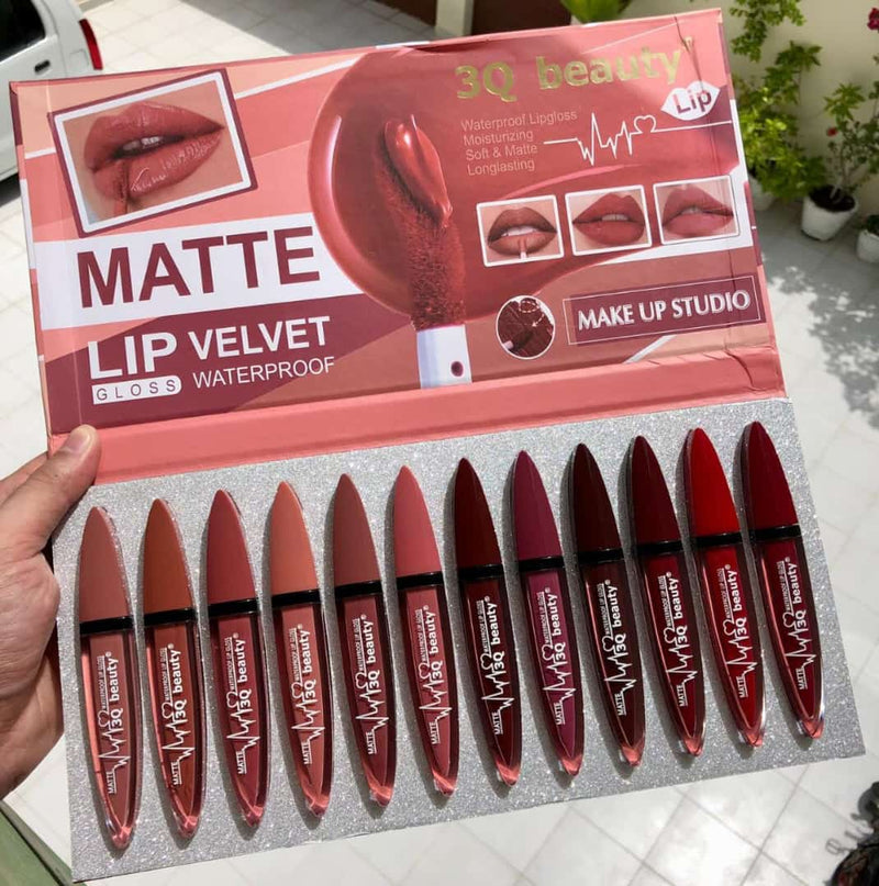 3Q Beauty Waterproof Velvet Matte Lip Gloss
