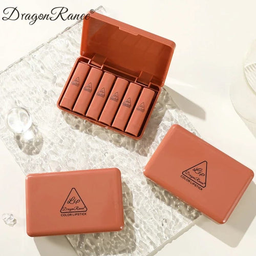 Dragon Ranee 6pcs Matte Lipstick Set