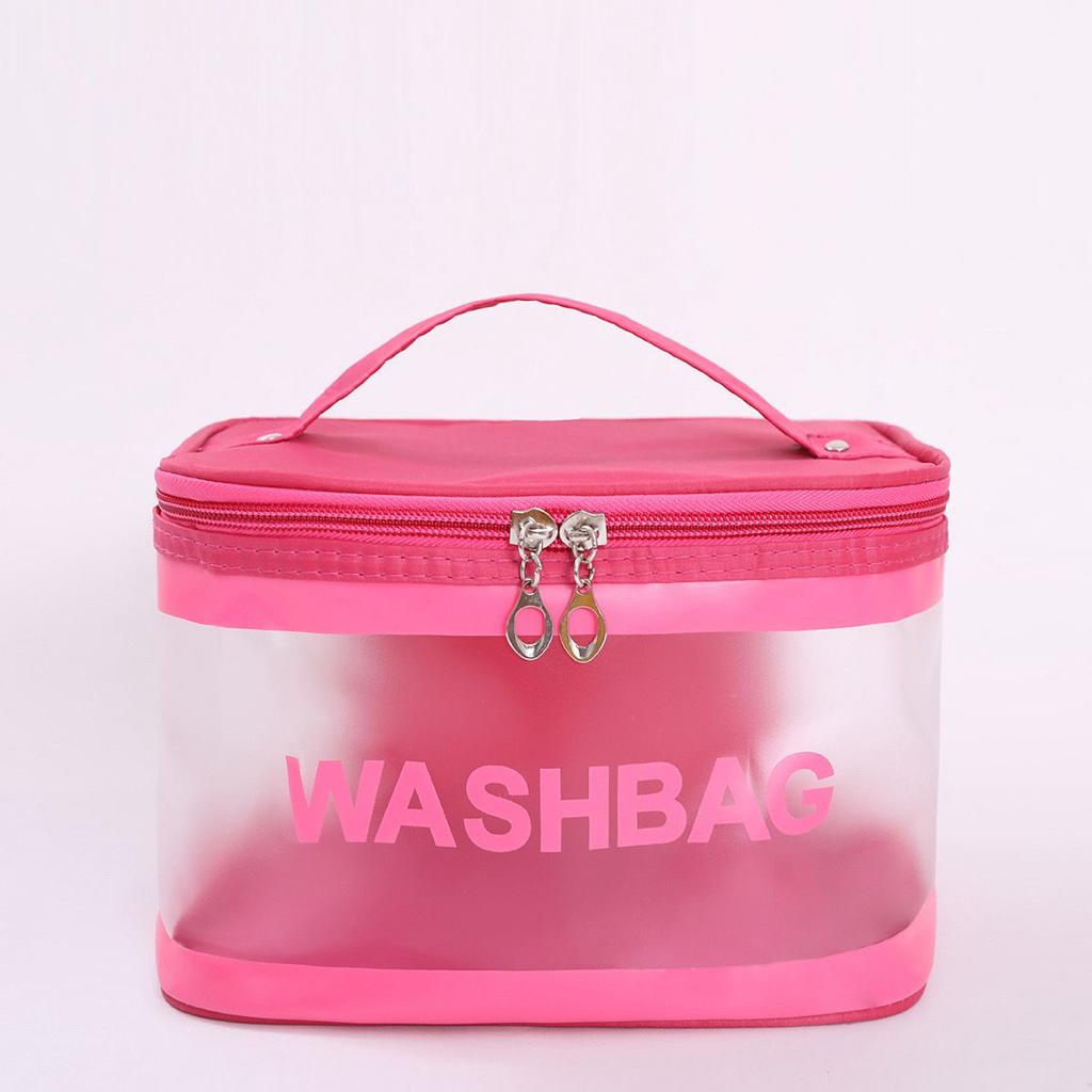 Multipurpose Wash Bag Letter Graphic Waterproof Makeup Bag