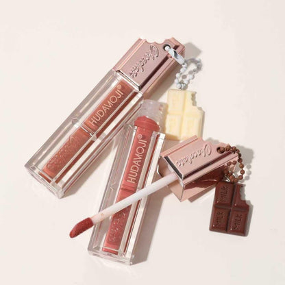 Hudamoji Chocolate Matte Lip Gloss Pack of 6