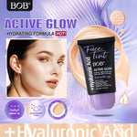 BOB Face Tint + Hyaluronic Acid Active Glow Light Weight Face Foundation + Tint