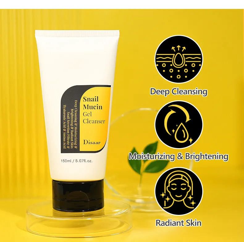 Disaar Snail Mucin Gel Cleanser 150ml