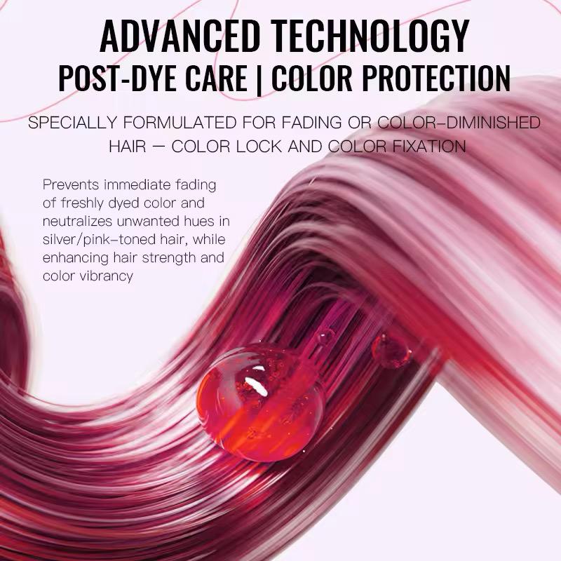KORMESIC Anti Frizz Conditioning Anti Latching Repair Damage Vegan Color Lock Shampoo 300ml