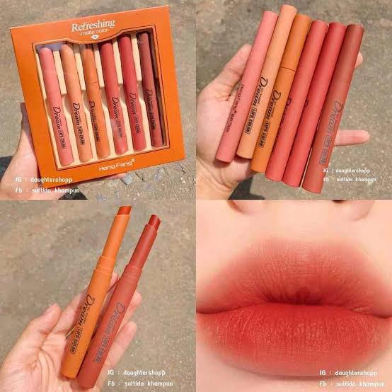 HengFang Dream Matte Lipstick Set