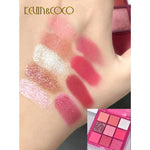 9-Color Pink Icecube Makeup Kit