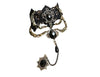 Fashion Jewelry Black Antique Anja Vintage Punk Gothic Lace Hand Chain Hand Harness Bracelet