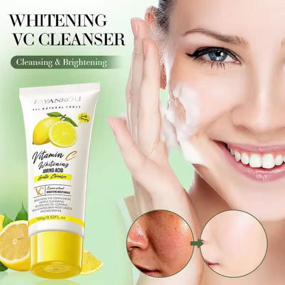 FAYANKOU&nbsp;Lemon Extract Vitamin C Whitening Oil Control Moisturizing Smooth Brightening Face Wash