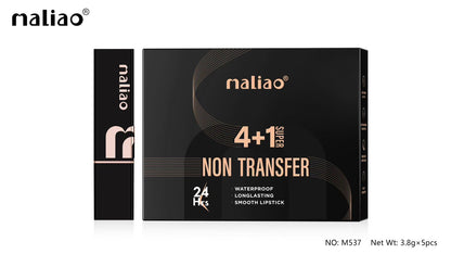 Maliao Super Non Transfer Lipstick Long Lasting Matte Finish Smudge-Proof Formula