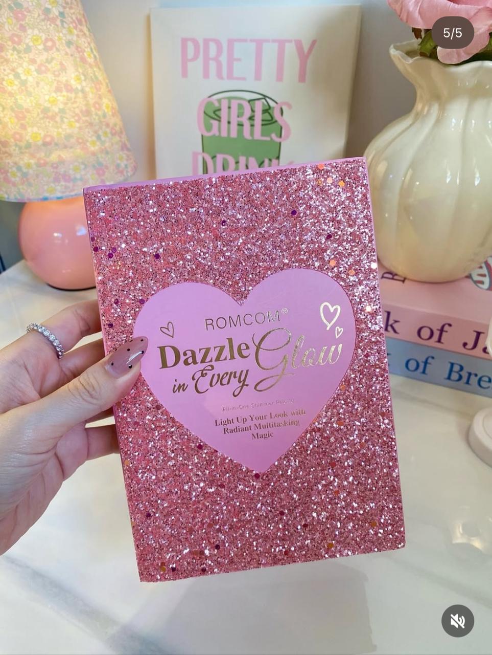 Romcom Dazzle Glow  All-In One Makeup Book Palette