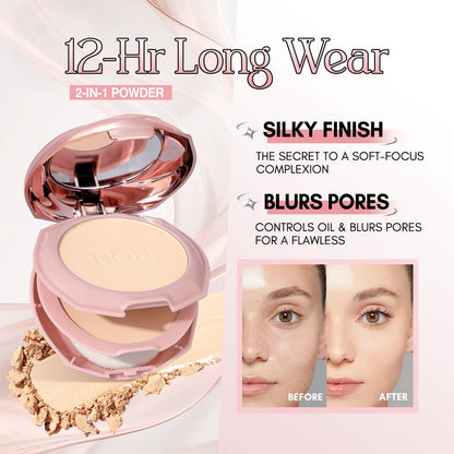 BOB Soft-Focus Oil Control Compact Powder