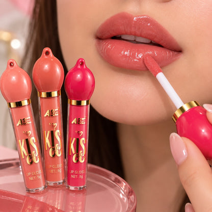 KS-ONE 12 Color Matte Lipgloss Set Smooth Long-Lasting Lip Makeup