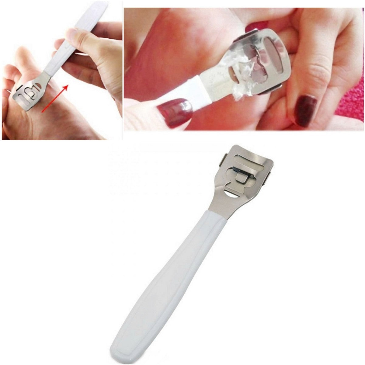 Foot Feet Ankle Dead Skin Peeler Callus Remover Manicure Pedicure Beauty Tool