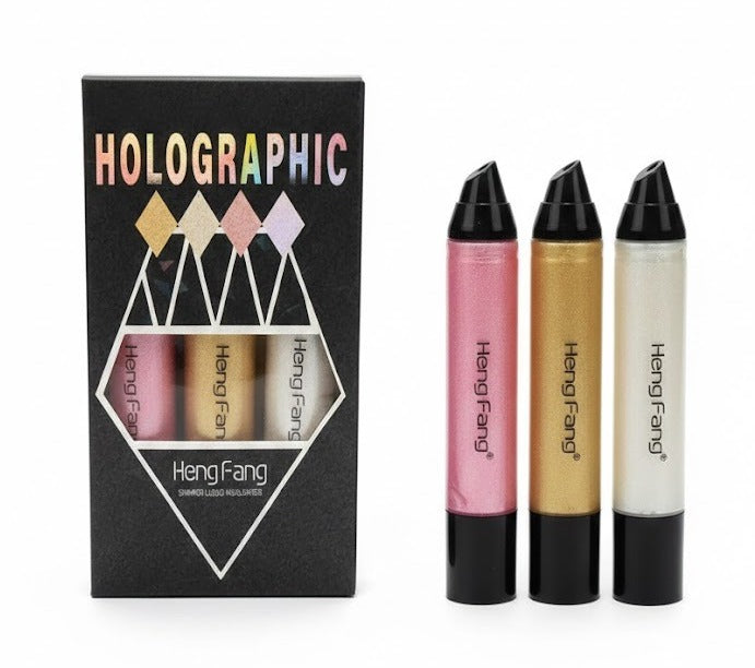 Hengfang Holographic Highlighter Pack of 3