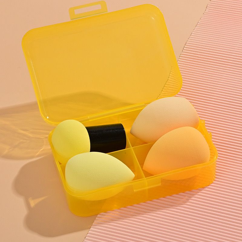 Soft Makeup Sponge Blender Set Of 4Pcs