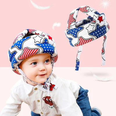 Baby Safety Helmet Head Protection Headgear Toddler Anti-Fall Pad Children Random Design (high return)