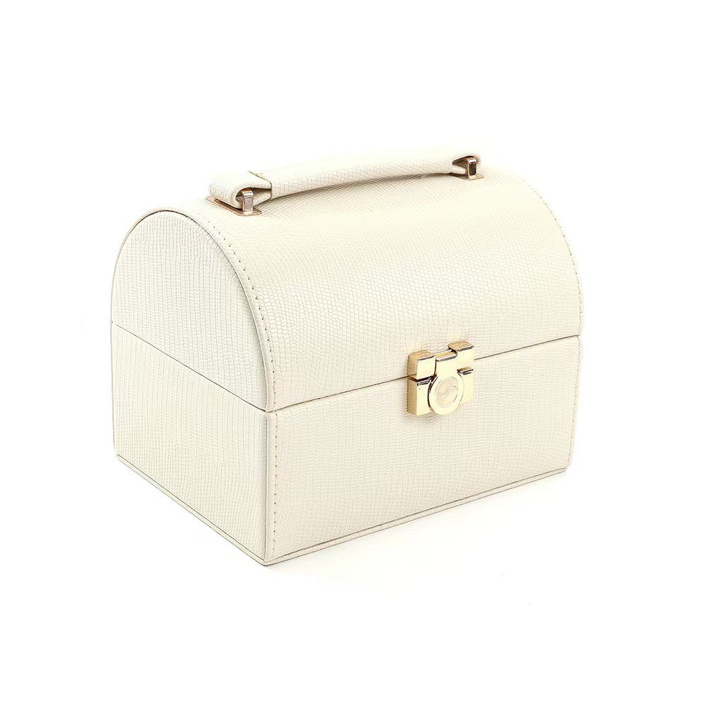 Multipurpose Wooden Jewlery Box Cosmetic Makeup Storage Bag Organizer