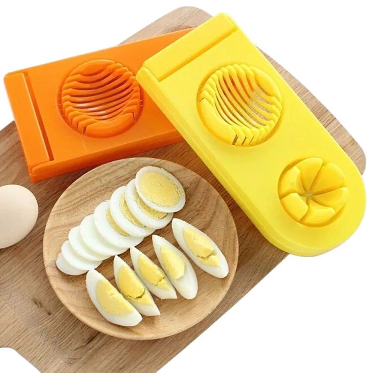 2in1 Egg Cutter And Slicer Double Side 2 Shapes