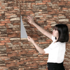 Self-Adhesive Wall Brick Design Sheet Panel 3D PVC Waterproof Wall Sticker 6mm