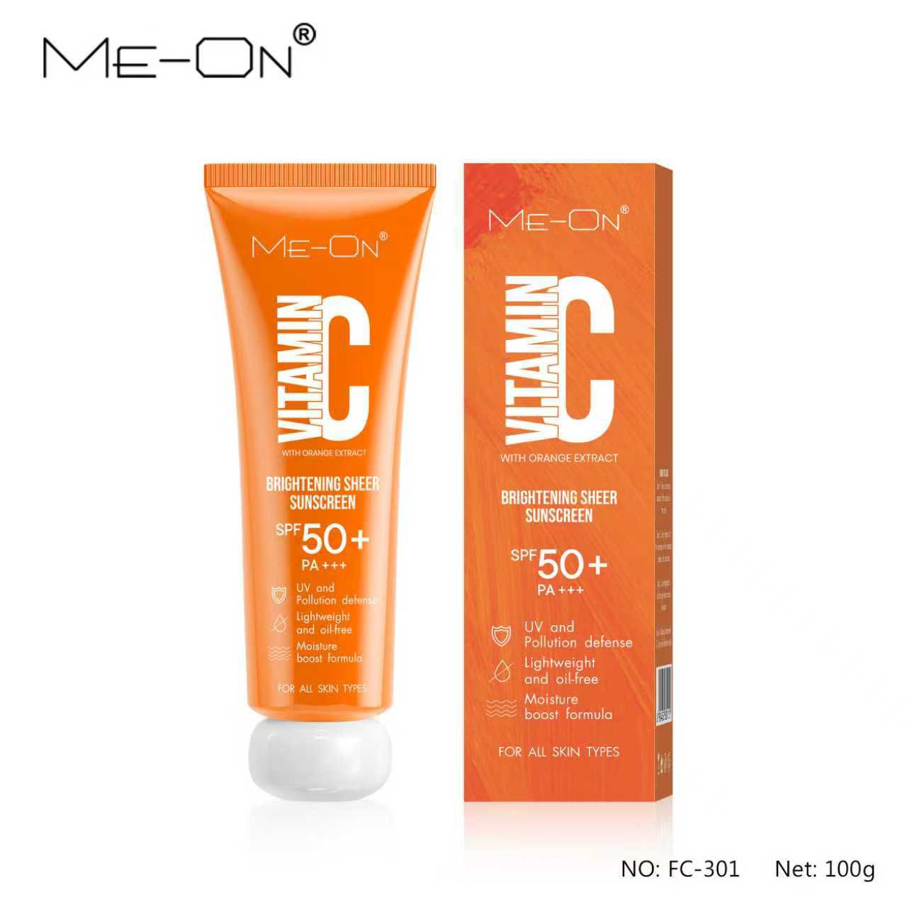 ME-ON Glow + Protection Brightening Sheer Sunscreen SPF 50+ PA+++