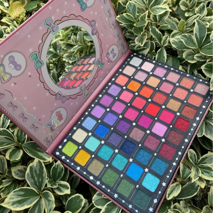 Igoodco Rose Eye Shadow 54 Colors Pearlescent Matte Glitter Eyeshadow Palette