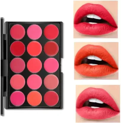 TV Parlour 15 Colors Matte Lipstick Palette
