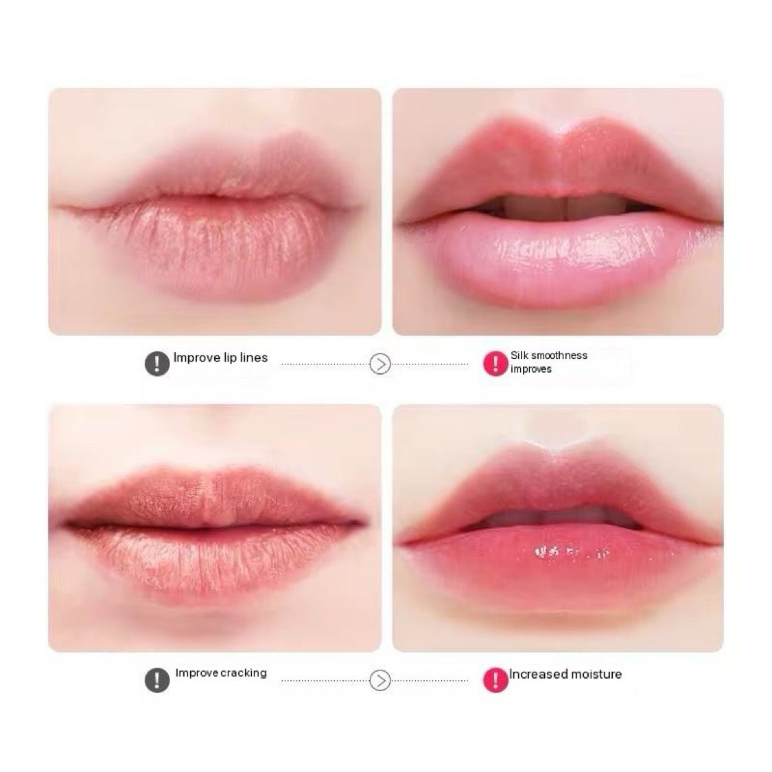 ZHIDUO Pink Lip Shaped Mask Sheets Moisturizing Anti-Wrinkle&nbsp;Korean Peeling Lip Sleeping Mask