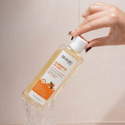 Dr RASHEL Face & Body Almond Oil Collagen SPF50+ Natural Whitening Improves Skin Elasticity