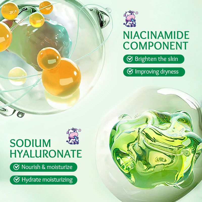 Sadoer Milk Avocado Organic Skin Care Anti-Aging Beauty Cream Korean Goat Milk & Avocado Moisturizing with Niacinamide & Vitamin E Face Cream